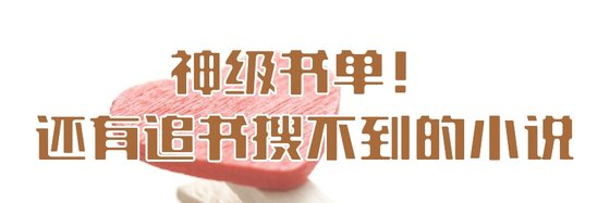 神級書單！還有追書搜不到的小說