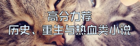 三十一部力薦高分小說: 歷史、重生與熱血