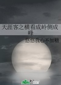 天涯客之橫看成嶺側成峰